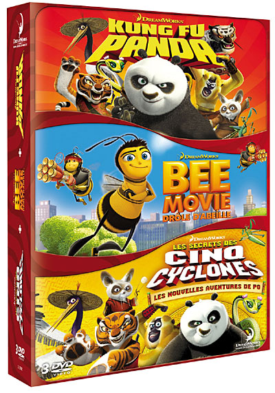 Kung Fu Panda - Les secrets des Cinq Cyclones - Bee Movie - Coffret État correct reconditionné disponible sur Fnac | Dero