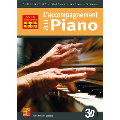 Acheter L'accompagnement au piano en 3D (Livre grand format avec enregistrements audios et vidéos à télécharger) État correct - 18,94 € L'accompagnement au piano en 3D (Livre grand format avec enregistrements audios et vidéos à télécharger) État correct reconditionné disponible sur Fnac
