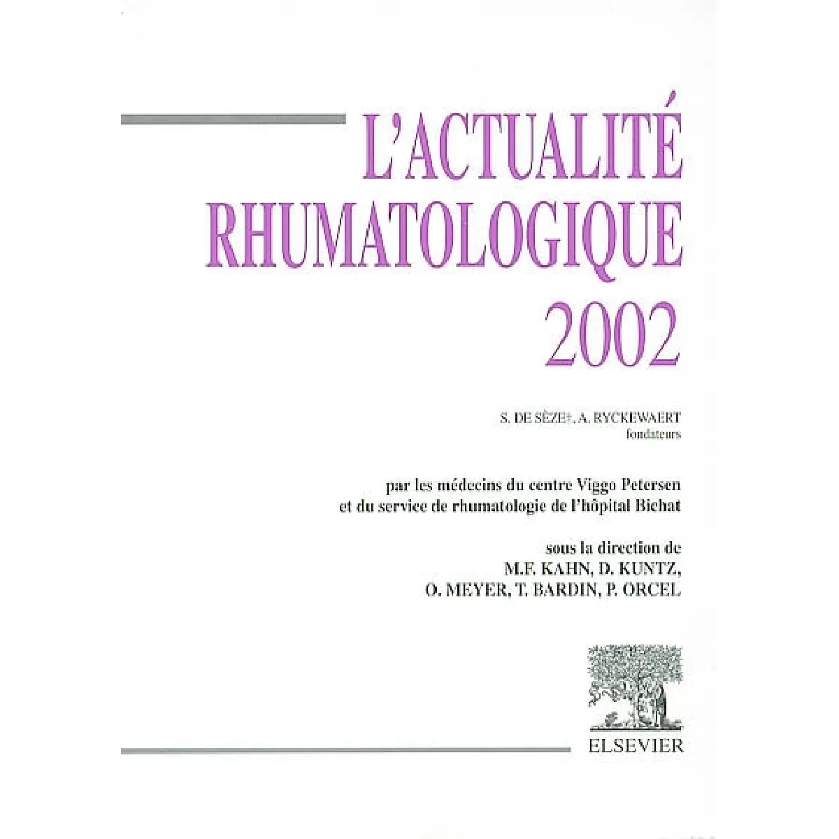 Acheter L'actualité rhumatologique 2002 État correct - 21,22 € L'actualité rhumatologique 2002 État correct N/A (Il ne s'agit pas d'une marque reconditionné disponible sur Rue du Commerce Seconde Vie