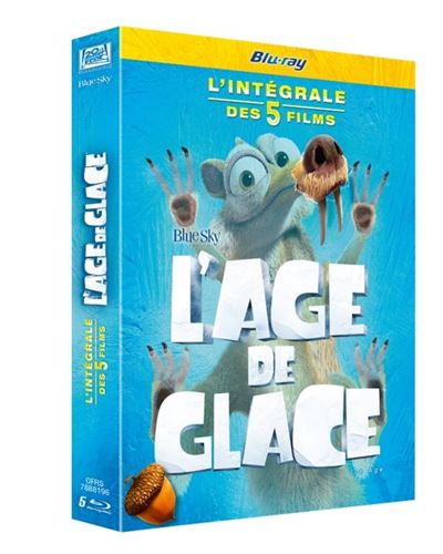 L'Âge de Glace L’intégrale des 5 films Blu-ray État correct reconditionné disponible sur Fnac