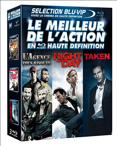 L'Agence tous risques - Night and Day - Taken - Coffret Blu-Ray État correct - 19,00 € L'Agence tous risques - Night and Day - Taken - Coffret Blu-Ray État correct reconditionné disponible sur Fnac