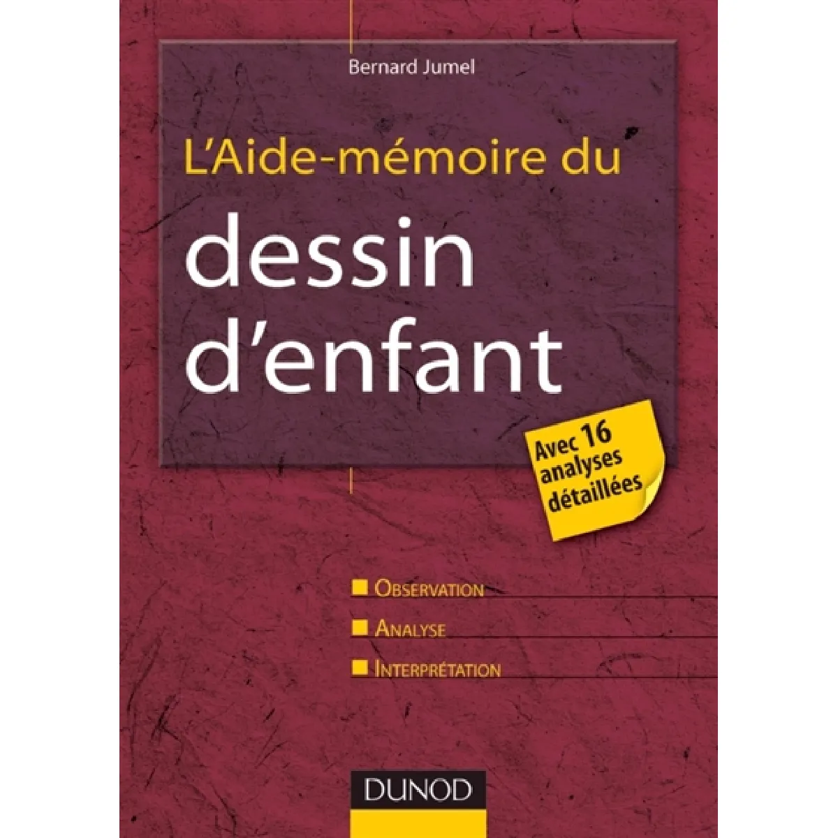 Acheter L'aide-mémoire du dessin d'enfant : observation, analyse, interprétation État correct - 10,32 € L'aide-mémoire du dessin d'enfant : observation, analyse, interprétation État correct N/A (Il ne s'agit pas d'une marque reconditionné disponible sur Rue du Commerce Seconde Vie