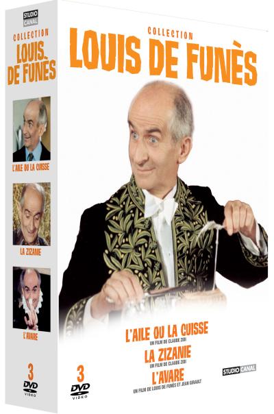 L'Aile ou la cuisse - La Zizanie - L'Avare - Coffret État correct reconditionné disponible sur Fnac