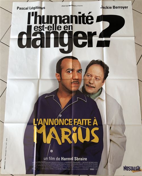 L'annonce faite à Marius - AFFICHE CINEMA ORIGINALE État correct N/A reconditionné disponible sur Fnac