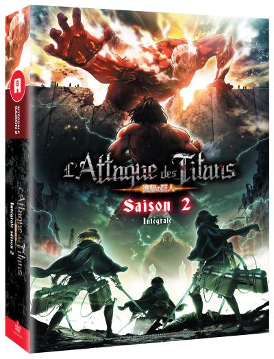 L'Attaque des Titans Saison 2 DVD État correct - 61,68 € L'Attaque des Titans Saison 2 DVD État correct reconditionné disponible sur Fnac