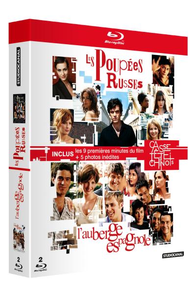 L'auberge espagnole - Les poupées russes - Coffret 2 Blu-Ray État correct reconditionné disponible sur Fnac