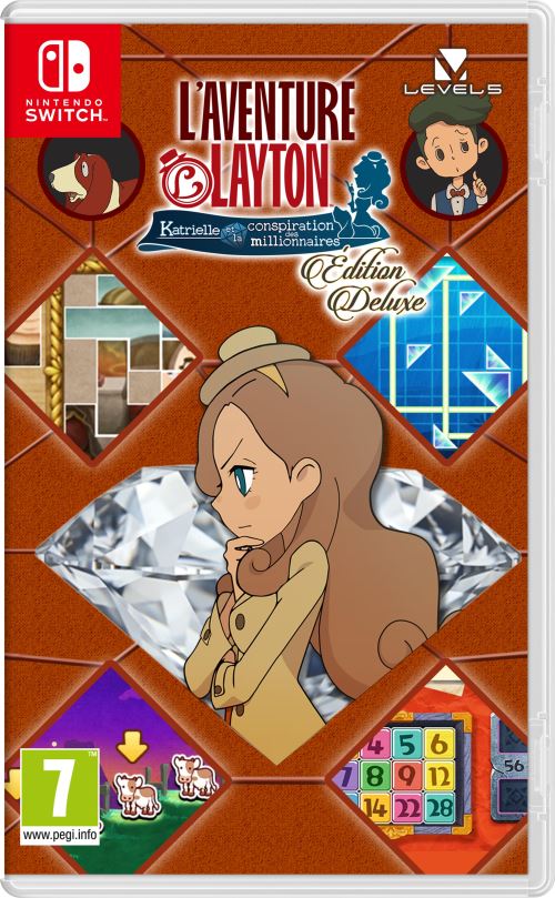 L’Aventure Layton : Katrielle et la conspiration des millionnaires Edition Deluxe Nintendo Switch État correct Nintendo reconditionné disponible sur Fnac