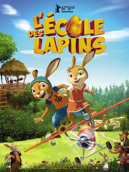 L'école des lapins - AFFICHE CINEMA ORIGINALE État correct reconditionné disponible sur Fnac