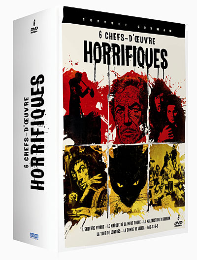 L'enterré vivant - Le masque de la mort rouge - La malédiction d'Arkham - La tour de londres - La tombe de Ligeia - Gas-s-s-s - Coffret État correct - 90,92 € L'enterré vivant - Le masque de la mort rouge - La malédiction d'Arkham - La tour de londres - La tombe de Ligeia - Gas-s-s-s - Coffret État correct reconditionné disponible sur Fnac