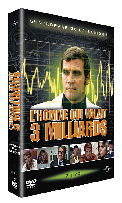 L'Homme qui valait trois milliards - Coffret intégral de la Saison 5 État correct reconditionné disponible sur Fnac