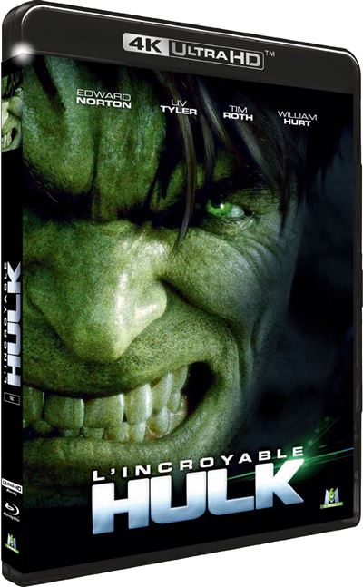 L'Incroyable Hulk Blu-ray 4K Ultra HD État correct - 55,85 € L'Incroyable Hulk Blu-ray 4K Ultra HD État correct reconditionné disponible sur Fnac