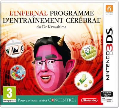 L'infernal programme d'entraînement cérébral du Docteur Kawashima 3DS État correct Nintendo reconditionné disponible sur Fnac