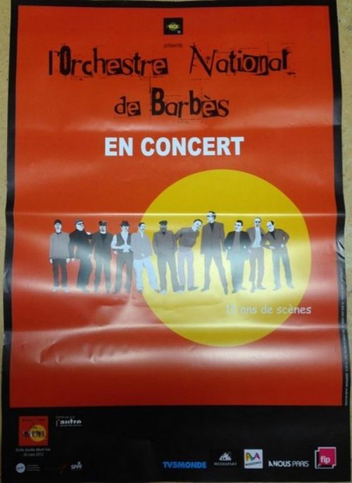 L'Orchestre National De Barbés - 70x100 cm - AFFICHE / POSTER État correct reconditionné disponible sur Fnac