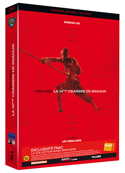 La 36ème Chambre de Shaolin - Coffret de la Trilogie - Blu-Ray État correct reconditionné disponible sur Fnac