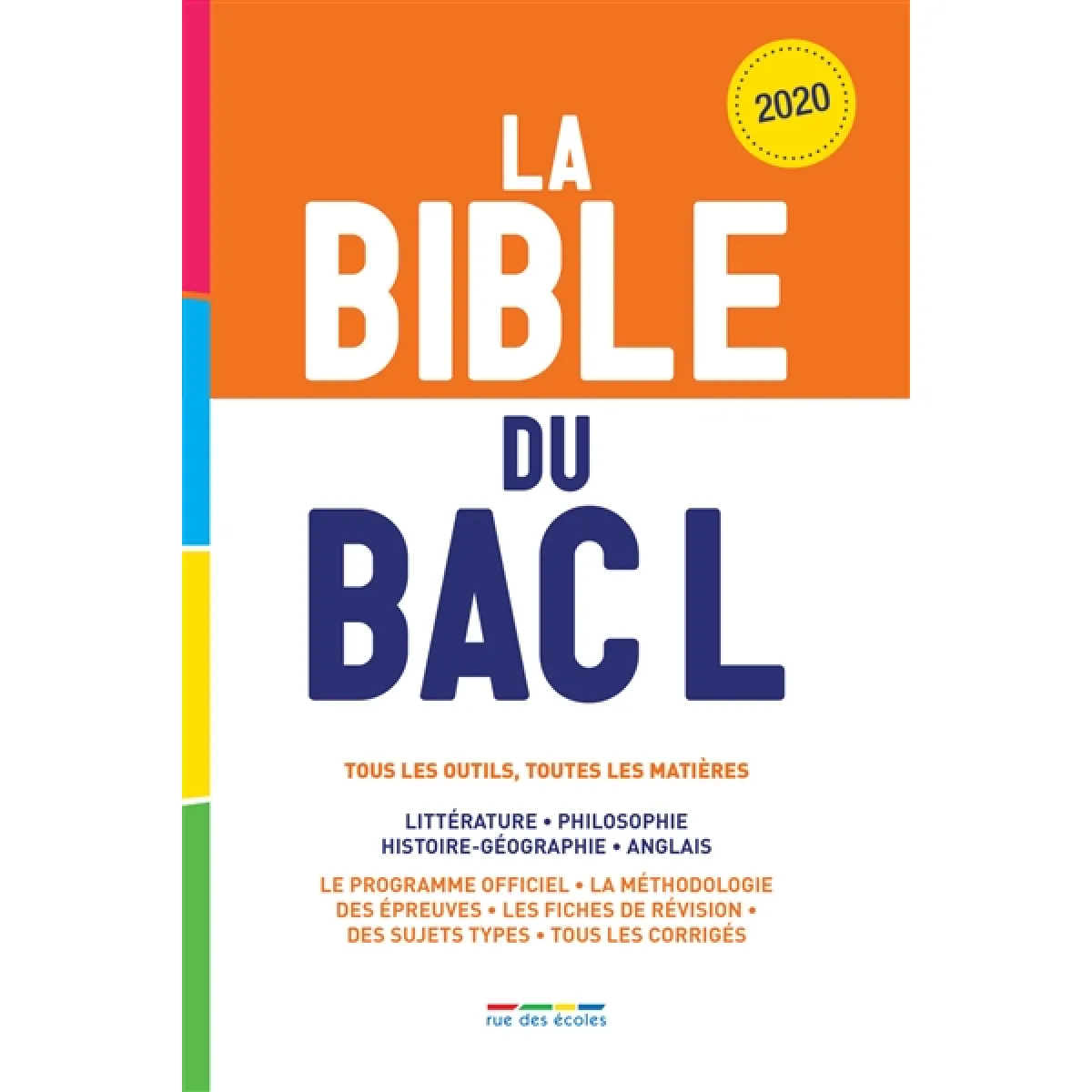 Acheter La bible du bac L 2020 : tous les outils, toutes les matières État correct - 16,00 € La bible du bac L 2020 : tous les outils, toutes les matières État correct N/A (Il ne s'agit pas d'une marque reconditionné disponible sur Rue du Commerce Seconde Vie