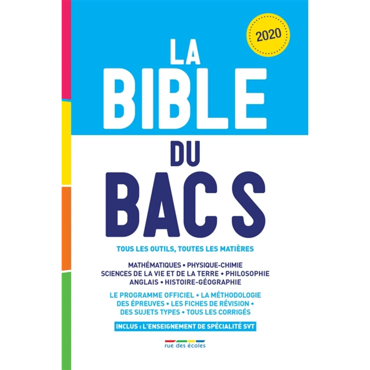 Acheter La bible du bac S : 2020 : tous les outils, toutes les matières État correct - 17,00 € La bible du bac S : 2020 : tous les outils, toutes les matières État correct N/A (Il ne s'agit pas d'une marque reconditionné disponible sur Rue du Commerce Seconde Vie