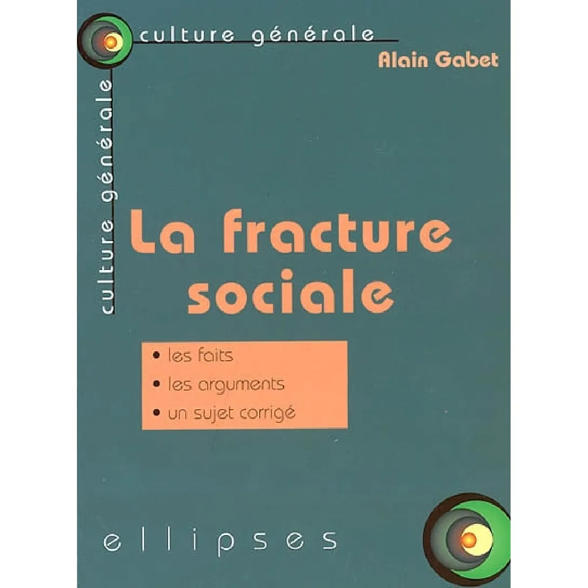 La fracture sociale État correct - 15,28 € La fracture sociale État correct N/A (Il ne s'agit pas d'une marque reconditionné disponible sur Rue du Commerce Seconde Vie
