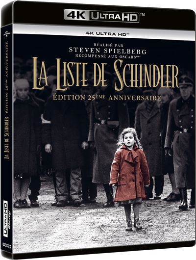 La Liste de Schindler Blu-ray 4K Ultra HD État correct reconditionné disponible sur Fnac