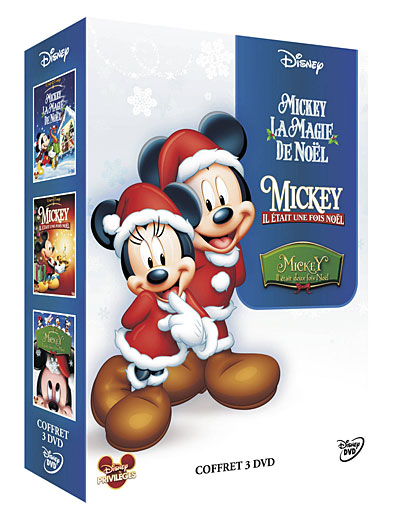 La Magie de Noël - Mickey : Il était une fois Noël - Mickey : Il était deux fois noël - Coffret État correct reconditionné disponible sur Fnac