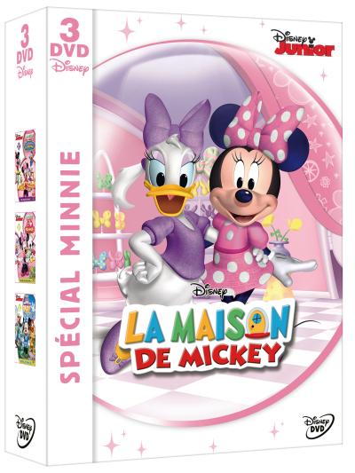La Maison de Mickey Coffret Spécial Minnie 3 DVD État correct reconditionné disponible sur Fnac