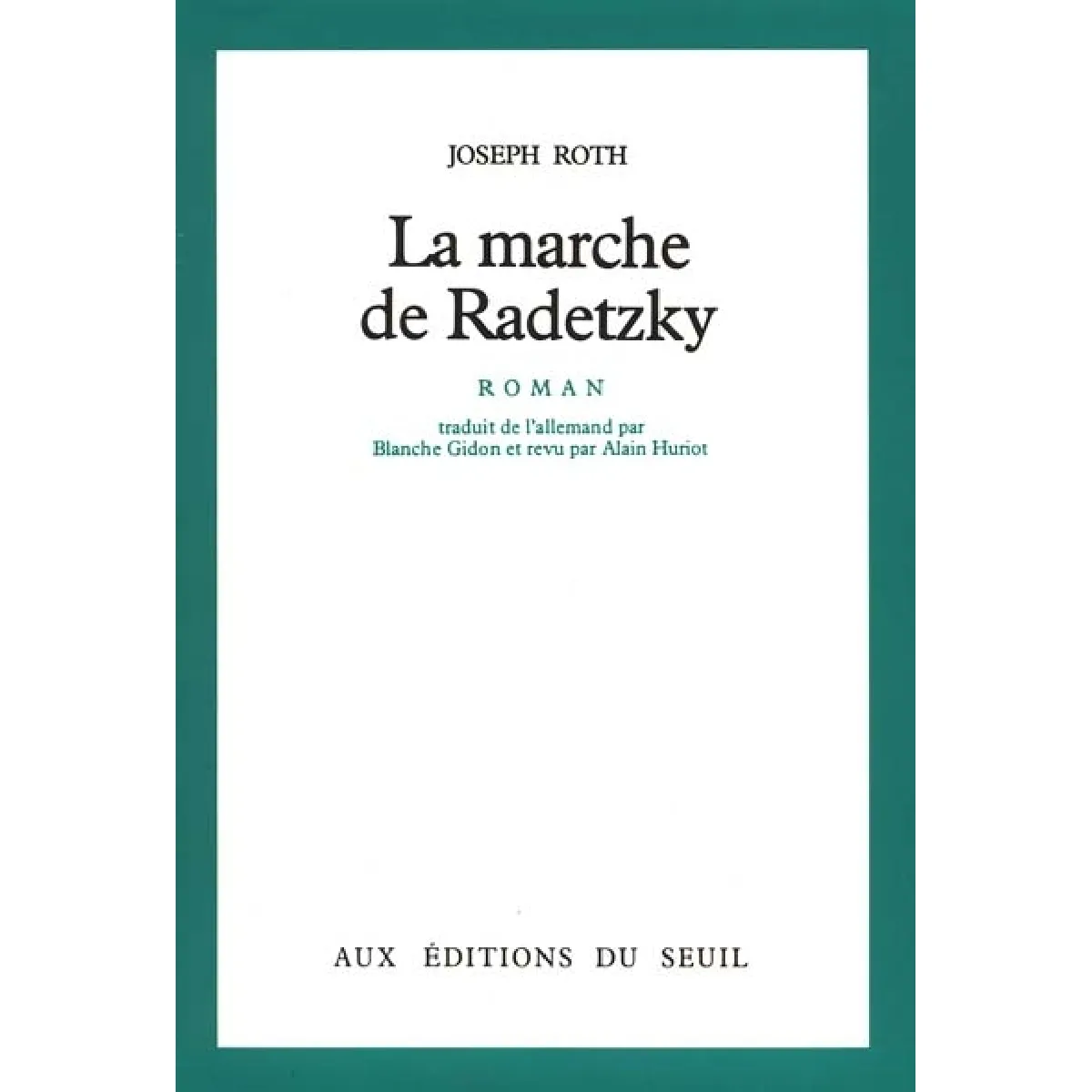 Acheter La marche de Radetzky État correct - 21,00 € La marche de Radetzky État correct N/A (Il ne s'agit pas d'une marque reconditionné disponible sur Rue du Commerce Seconde Vie