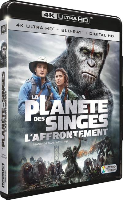 La Planète des Singes : L'affrontement Blu-ray 4K Ultra HD État correct reconditionné disponible sur Fnac