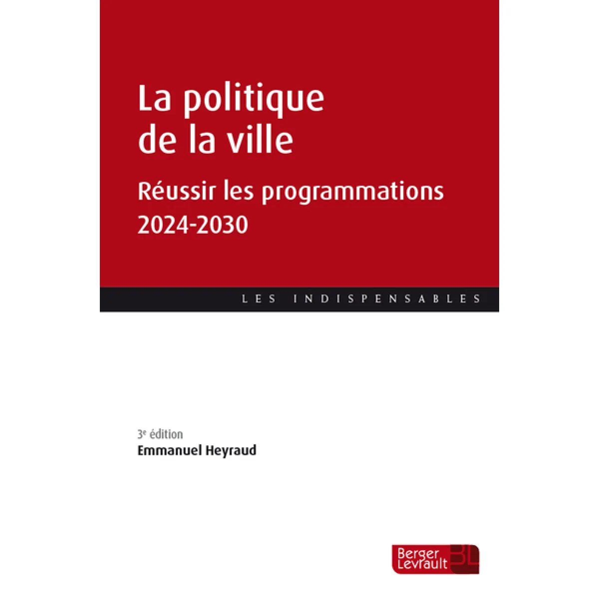 Acheter La politique de la ville : réussir les programmations 2024-2030 État correct - 26,84 € La politique de la ville : réussir les programmations 2024-2030 État correct N/A (Il ne s'agit pas d'une marque reconditionné disponible sur Rue du Commerce Seconde Vie