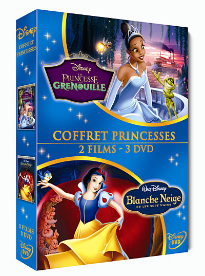 La Princesse et la Grenouille - Blanche-Neige et les Sept Nains - Bipack État correct reconditionné disponible sur Fnac