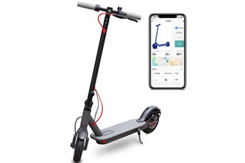 LADPED Trottinette électrique pliant Scooter - 350W - Noir-- Avec App Très bon état reconditionné disponible sur Darty | Dero