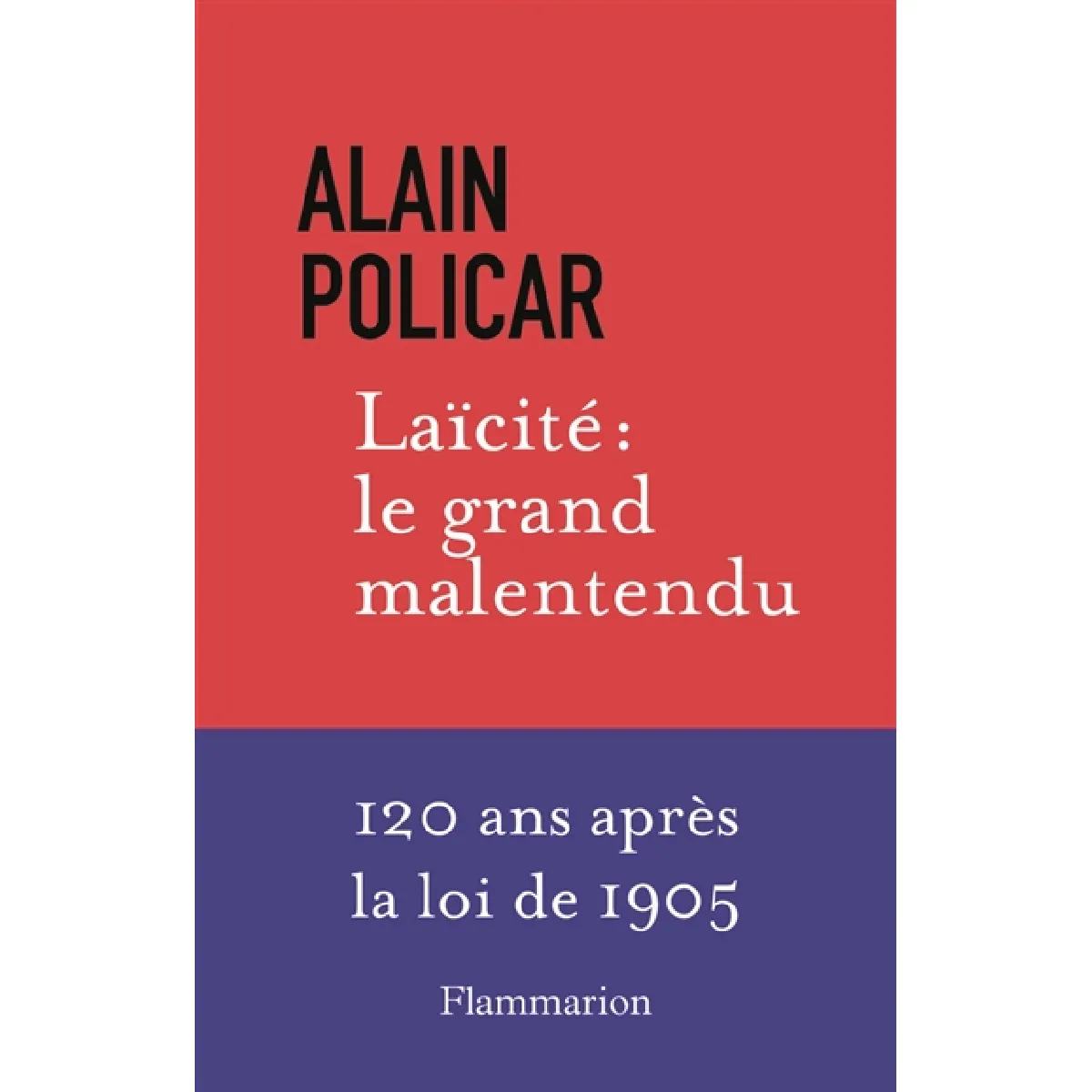 Laïcité : le grand malentendu : 120 ans après la loi de 1905 État correct - 11,07 € Laïcité : le grand malentendu : 120 ans après la loi de 1905 État correct N/A (Il ne s'agit pas d'une marque reconditionné disponible sur Rue du Commerce Seconde Vie