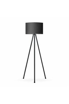 Lampadaire LED Dimmable Contemporain avec Trépied en Métal, Lampadaire de Salon et de Chambre à Coucher, Style Scandinave - Noir Bon état N/A reconditionné disponible sur Darty