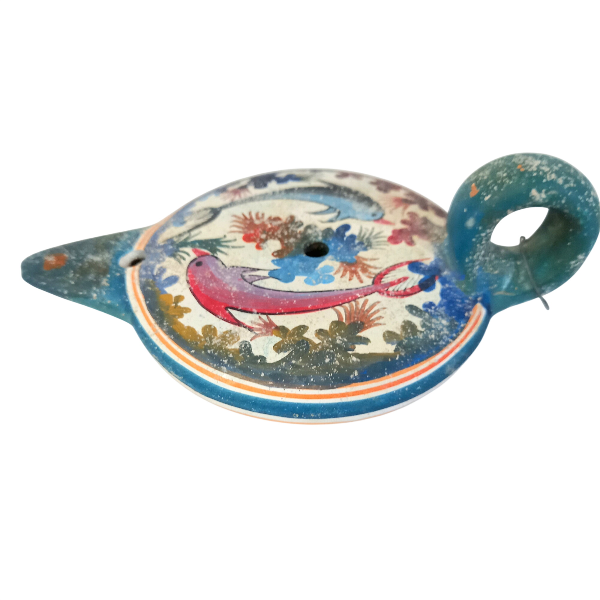 Acheter Lampe à huile en céramique État correct - 15,00 € Lampe à huile en céramique État correct reconditionné disponible sur Label Emmaüs