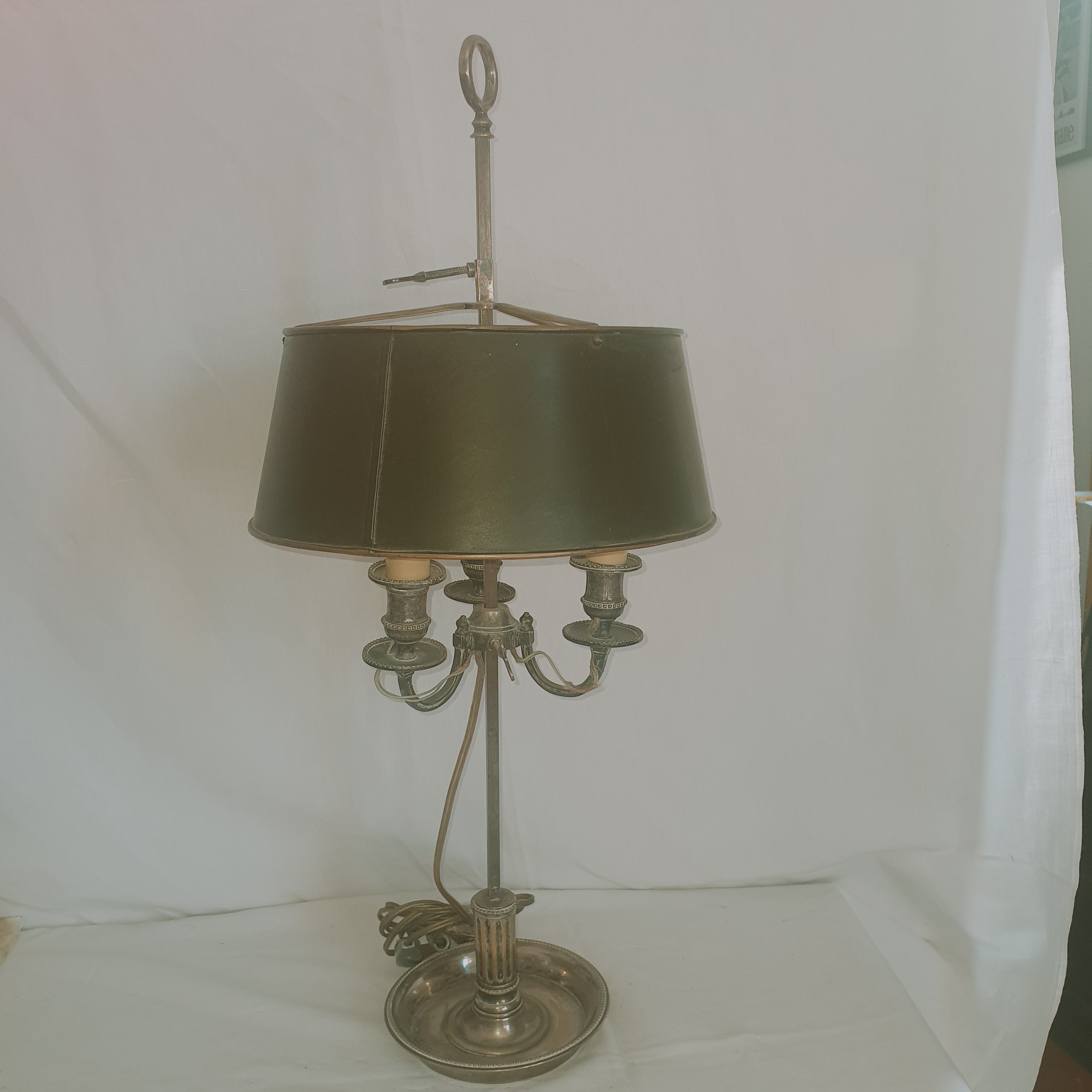Voir photo 2 de Lampe Bouillotte XIX -ème Lampe Bouillotte XIX -ème Très bon état reconditionné photo 2