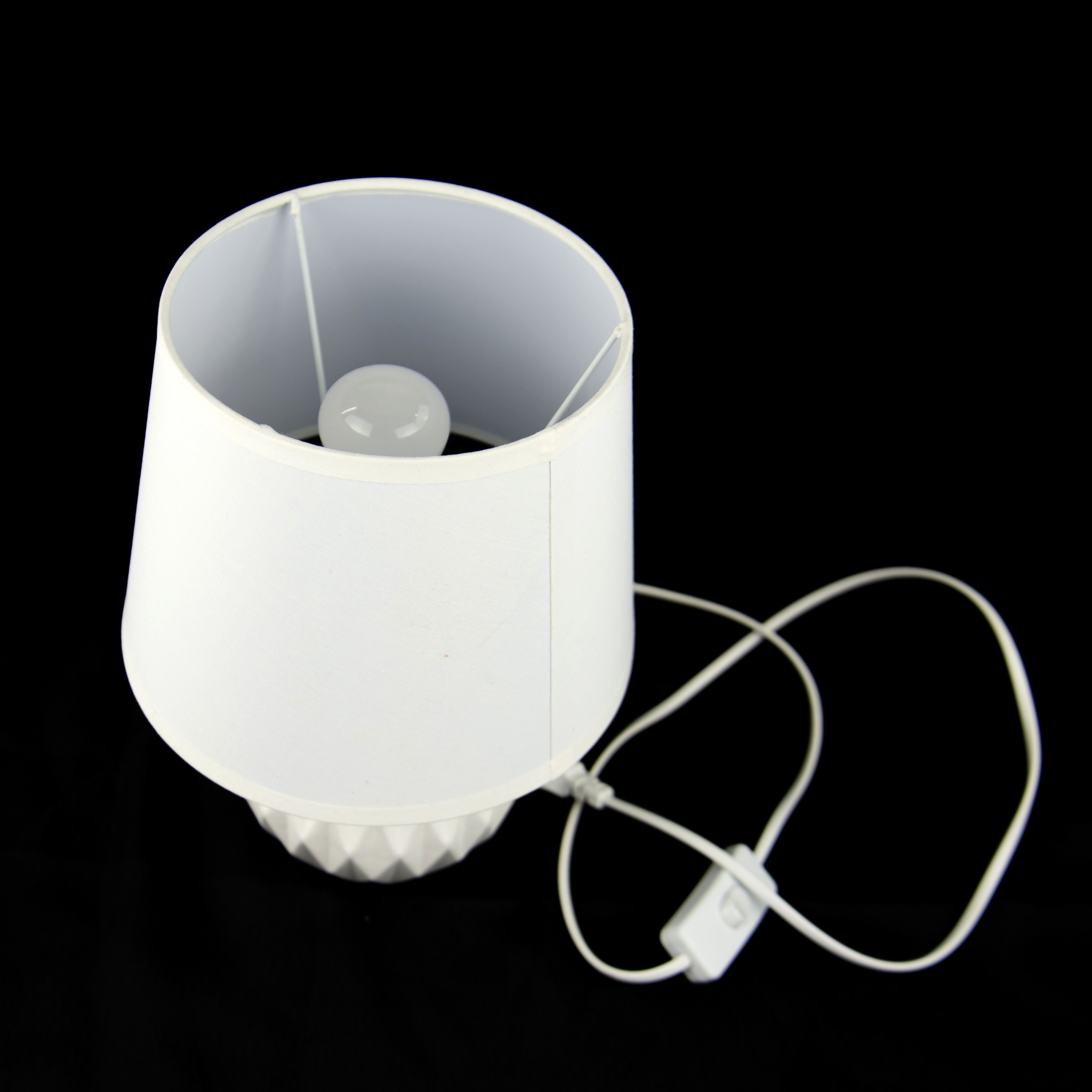 Voir photo 4 de Lampe de chevet blanche keria 230V 50Hz Lampe de chevet blanche keria 230V 50Hz Très bon état reconditionné photo 4