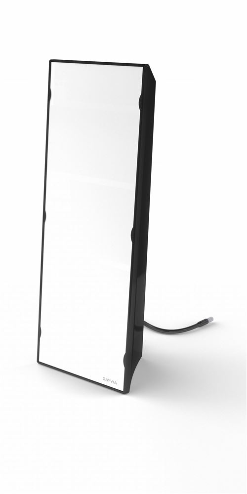 Lampe de luminothérapie Dayvia Slim Style 3 W021/03 Noir État correct N/A reconditionné disponible sur Fnac