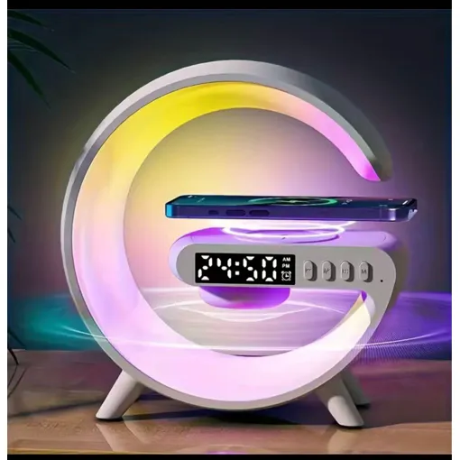 Lampe De Table Intelligente, Lampe D'ambiance Avec Chargeur Sans Fil Bon état reconditionné disponible sur Rakuten