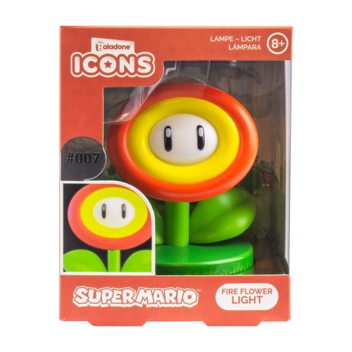 Lampe Icon Super Mario Fire Flower État correct Paladone reconditionné disponible sur Fnac