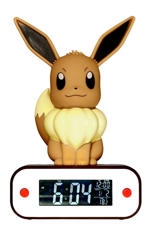 Lampe LED Pokémon Evoli avec fonction réveil État correct N/A reconditionné disponible sur Fnac