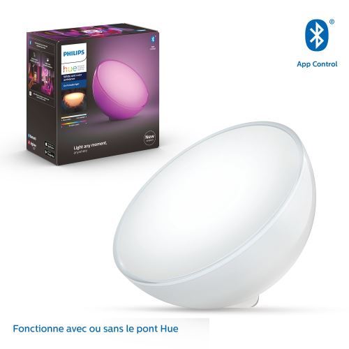 Lampe nomade connectée Philips Hue Go Led État correct Philips Hue reconditionné disponible sur Fnac