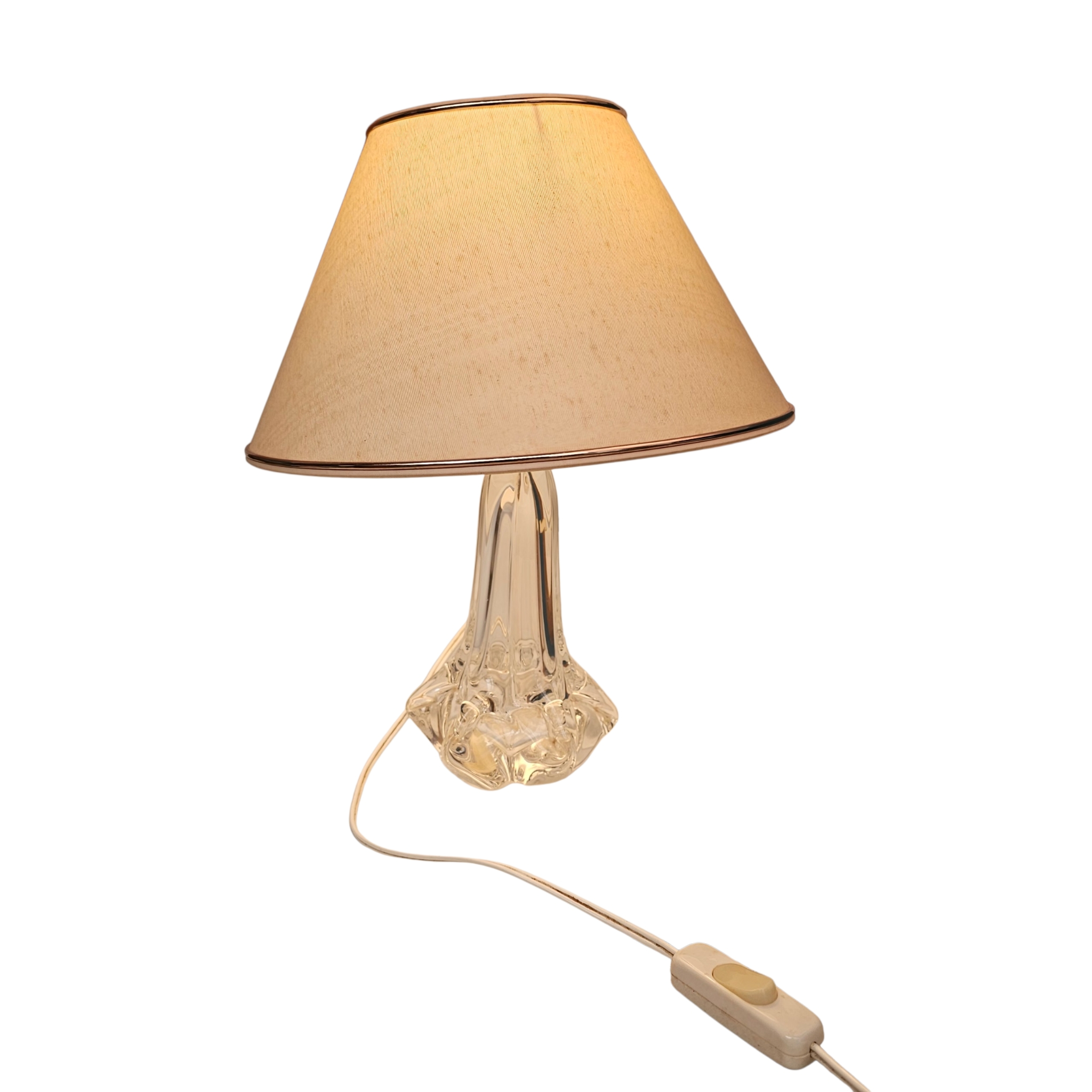 Voir photo 8 de Lampe salon/Chevet vintage en cristal véritable. Lampe salon/Chevet vintage en cristal véritable. Très bon état reconditionné photo 8