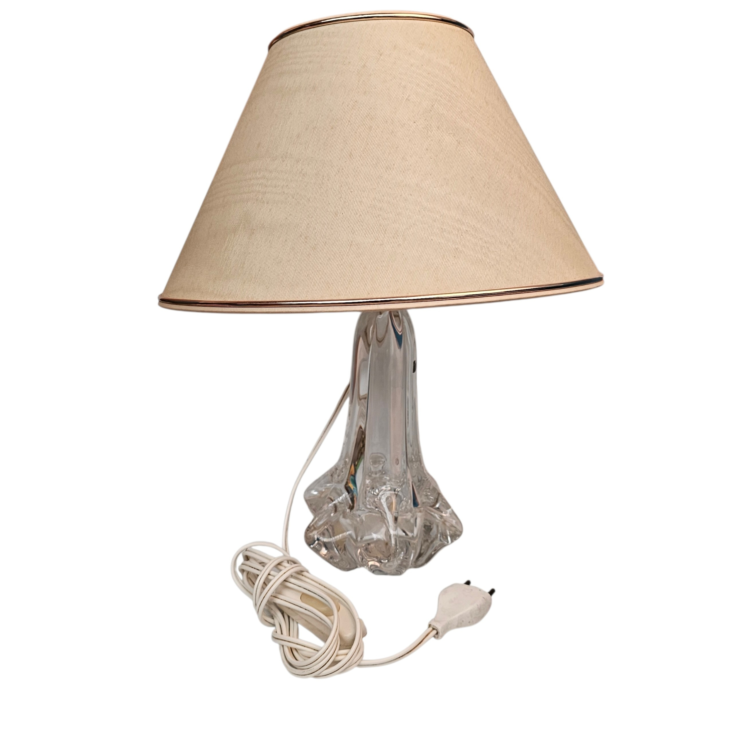Voir photo 9 de Lampe salon/Chevet vintage en cristal véritable. Lampe salon/Chevet vintage en cristal véritable. Très bon état reconditionné photo 9