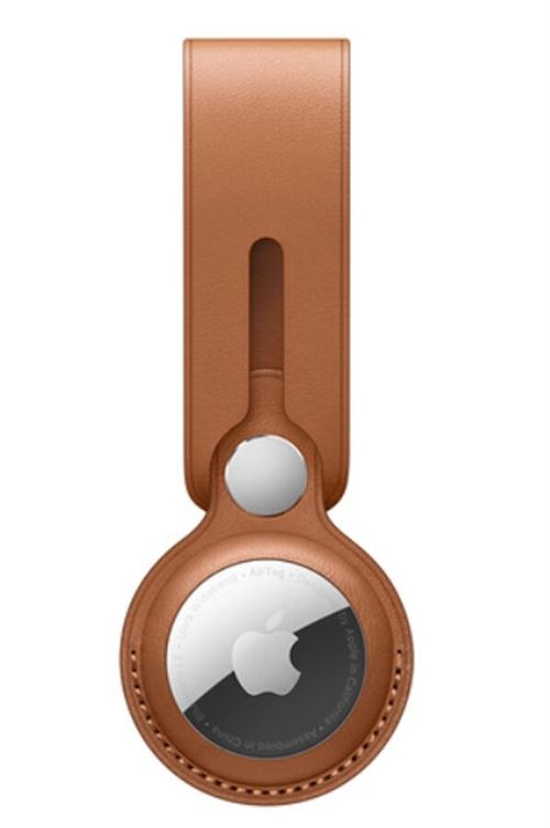 Lanière en cuir AirTag Marron État correct Apple reconditionné disponible sur Fnac