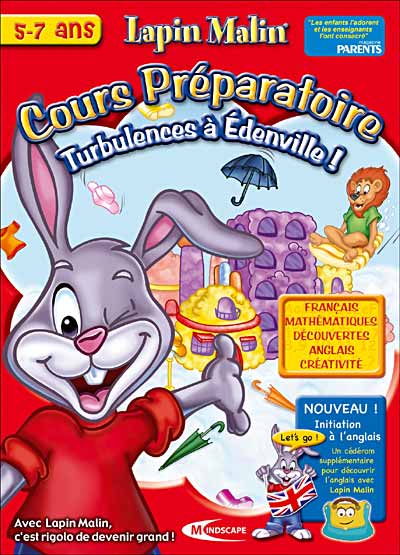 Lapin Malin CP Cours Préparatoire - Turbulences à Édenville ! Edition 2006-2007 État correct - 16,37 € Lapin Malin CP Cours Préparatoire - Turbulences à Édenville ! Edition 2006-2007 État correct Mindscape France reconditionné disponible sur Fnac