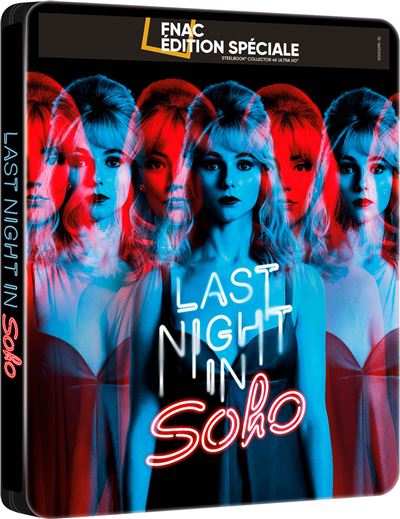 Last Night In Soho Edition Collector Spéciale Fnac SteelBook® Blu-ray 4K Ultra HD État correct reconditionné disponible sur Fnac
