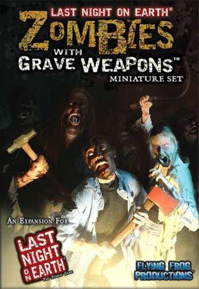 Last Night On Earth : Zombies with Grave Weapons Miniature Set État correct Flying Frog Productions reconditionné disponible sur Fnac