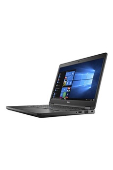 Latitude 5480 - Intel Core i5 - 7300U / jusqu'à 3.5 GHz - vPro - Win 10 Pro 64 bits - HD Graphics 620 - 8 Go RAM - 128 Go SSD - 14" 1366 x 768 (HD) État correct Dell reconditionné disponible sur Darty