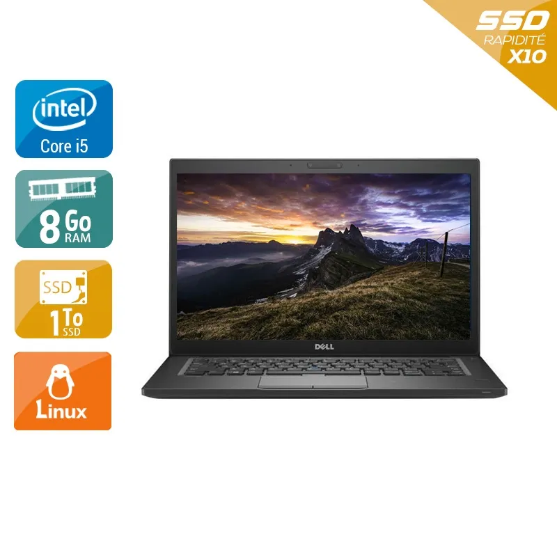 Latitude 7280 12,5" 2015 - Intel Core i5 2,3Ghz - 2 - 8Go DDR4 - 1To SSD - Intel HD Graphics 620 - Gris / Noir - Linux - AZERTY — Bon état Reconditionné - 366,45 € Latitude 7280 12,5" 2015 - Intel Core i5 2,3Ghz - 2 - 8Go DDR4 - 1To SSD - Intel HD Graphics 620 - Gris / Noir - Linux - AZERTY — Bon état Reconditionné Dell reconditionné disponible sur QuelBonPlan | Dero