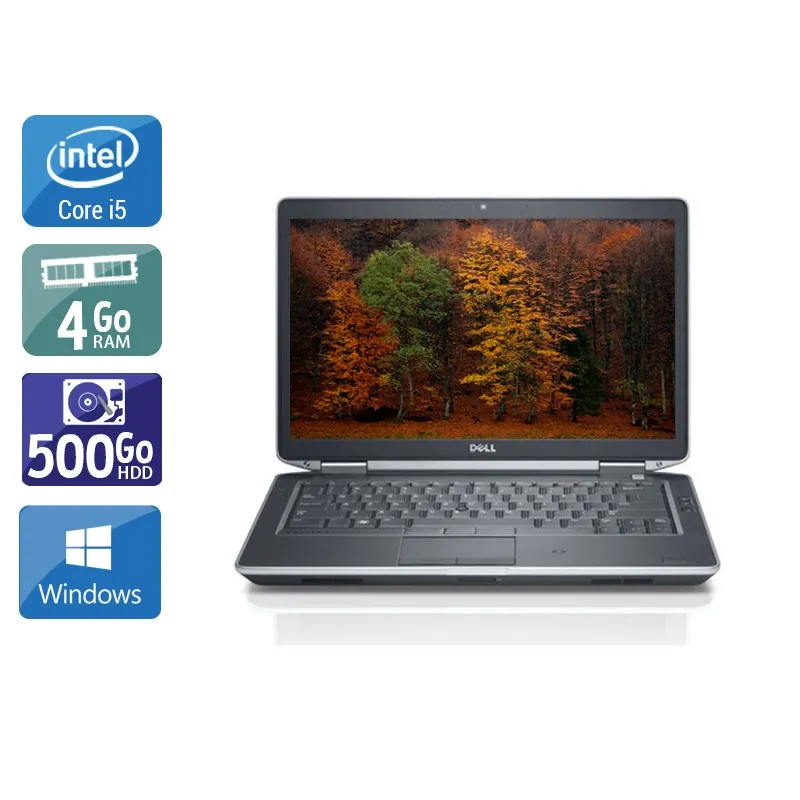 Latitude E5430 14,1" 2012 - Intel Core i5 2,6Ghz - 4 - 4Go DDR4 - 500Go HDD - Intel HD Graphics 4000 - Gris / Noir - Windows 10 - AZERTY — Bon état Reconditionné - 156,45 € Latitude E5430 14,1" 2012 - Intel Core i5 2,6Ghz - 4 - 4Go DDR4 - 500Go HDD - Intel HD Graphics 4000 - Gris / Noir - Windows 10 - AZERTY — Bon état Reconditionné Dell reconditionné disponible sur QuelBonPlan | Dero