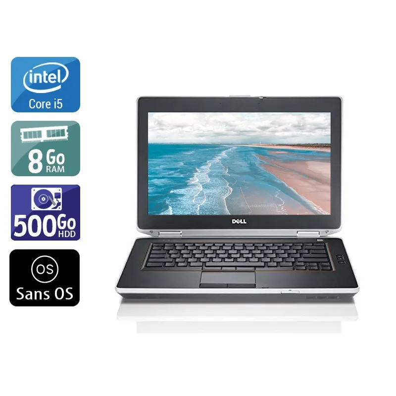 Latitude E6420 14" 2011 - Intel Core i5 2,5Ghz - 2 - 8Go DDR3 - 500Go HDD - Intel HD Graphics 3000 - Gris / Noir - Sans OS - AZERTY — Bon état Reconditionné - 156,45 € Latitude E6420 14" 2011 - Intel Core i5 2,5Ghz - 2 - 8Go DDR3 - 500Go HDD - Intel HD Graphics 3000 - Gris / Noir - Sans OS - AZERTY — Bon état Reconditionné Dell reconditionné disponible sur QuelBonPlan | Dero