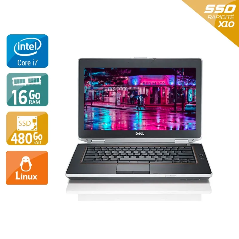 Latitude E6430 14" 2012 - Intel Core i7 2,7Ghz - 2 - 16Go DDR3 - 480Go SSD - Intel HD Graphics 4000 - Gris / Noir - Linux - AZERTY — Bon état Reconditionné - 366,45 € Latitude E6430 14" 2012 - Intel Core i7 2,7Ghz - 2 - 16Go DDR3 - 480Go SSD - Intel HD Graphics 4000 - Gris / Noir - Linux - AZERTY — Bon état Reconditionné Dell reconditionné disponible sur QuelBonPlan | Dero